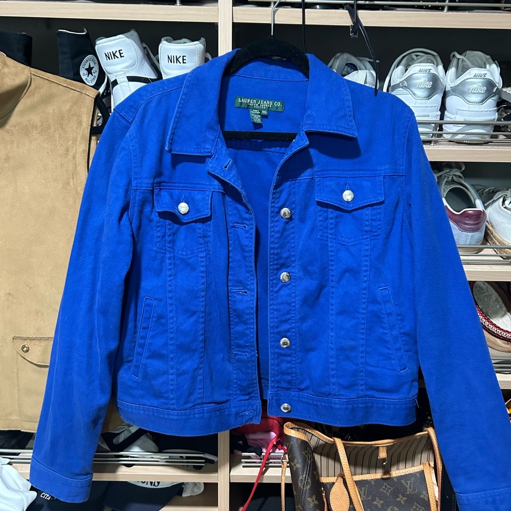 Lauren Jeans Co. Blue Denim Jacket
